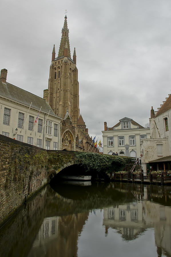 Church of Our Lady Bruges #1 Photograph by Brian Kamprath