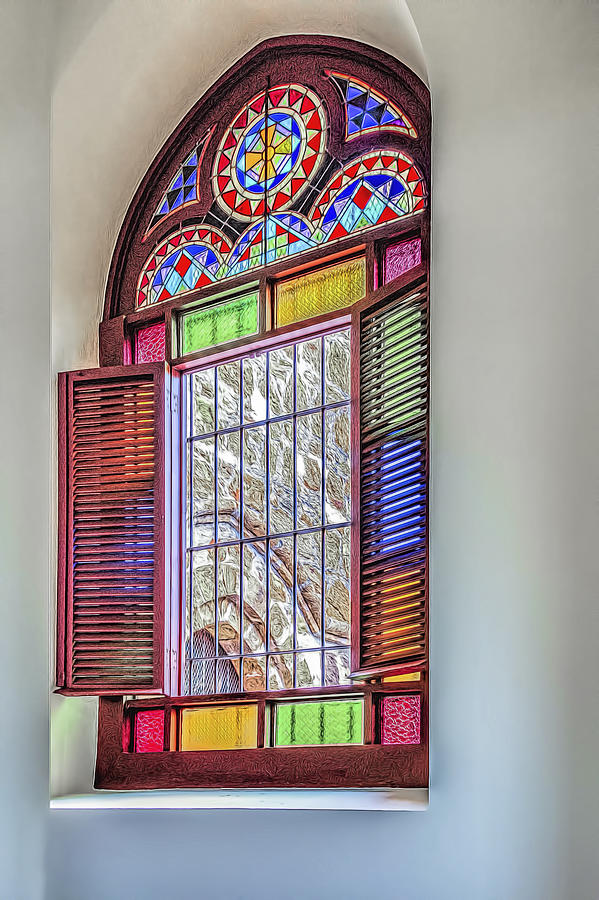 Church Window #2 Photograph by Maria Coulson
