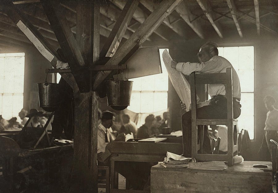 Cigar Factory, 1909 Photograph by Lewis Hine