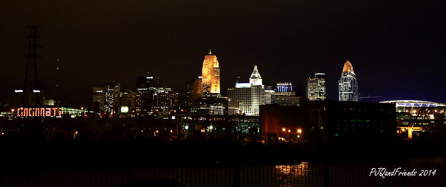 Cincinnati Skyline #1 Photograph by PJQandFriends Photography