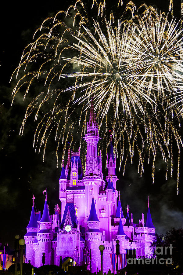Magic Kingdom Cinderella castle Photograph by Andy Myatt