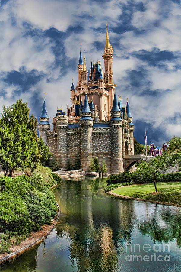 Cinderella Castle II #1 Photograph by Lee Dos Santos
