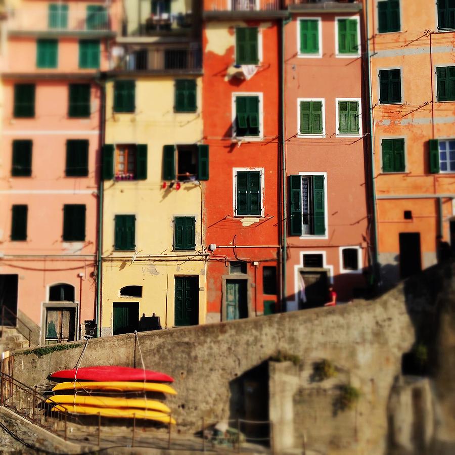Cinque Terre Italy #1 Photograph by Kim Fearheiley
