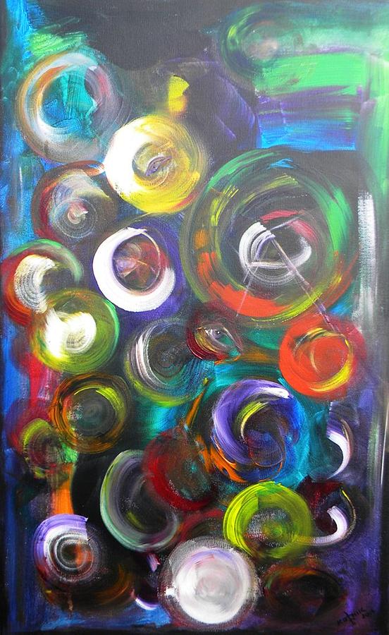 Abstract Pastel - Circle #1 by Igor Kotnik