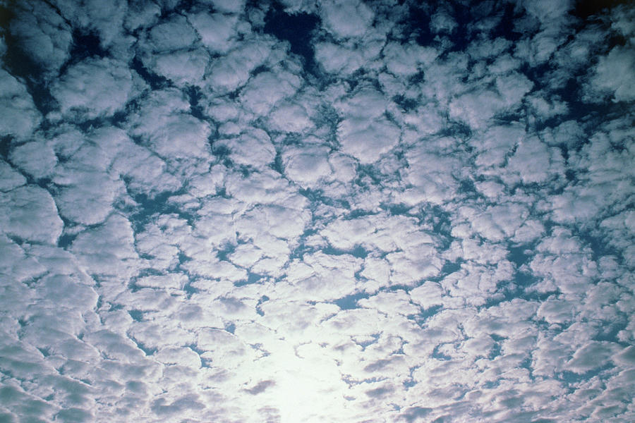 Cirrocumulus Clouds Forming A Mackerel Sky Photograph By Pekka Parviainen Science Photo Library
