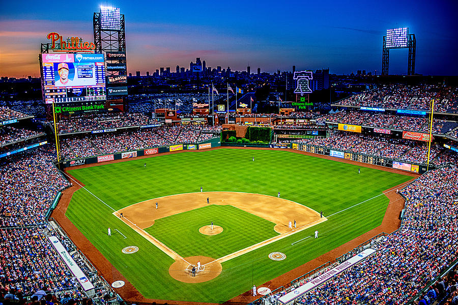 Citizens Bank Park Photograph by JD Ollis - Fine Art America