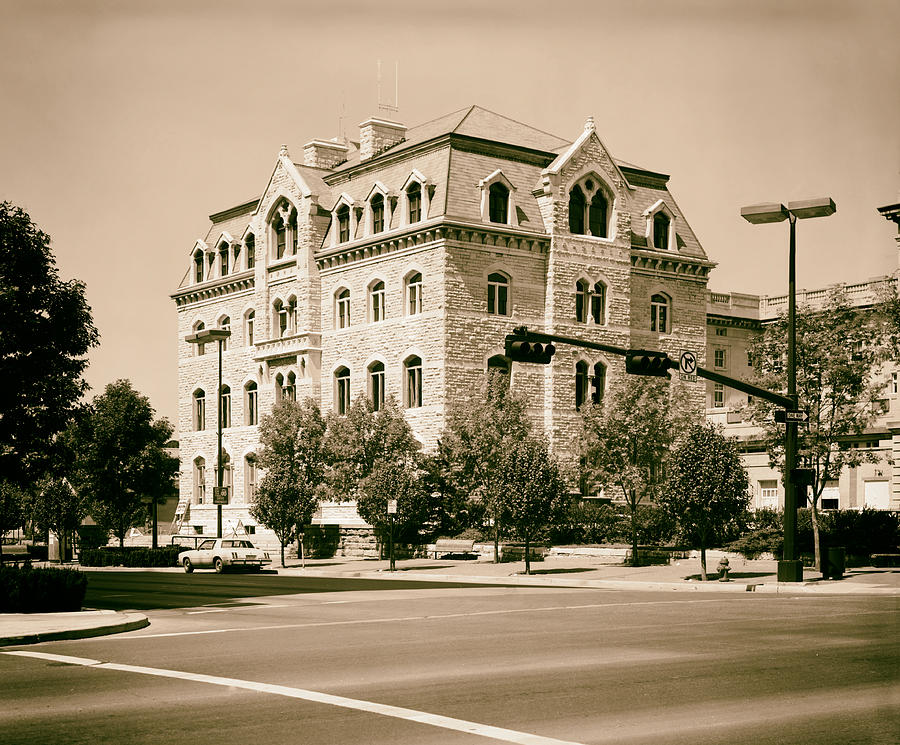 Vintage Photograph - City Hall - Lincoln Nebraska 1981 #1 by Mountain Dreams