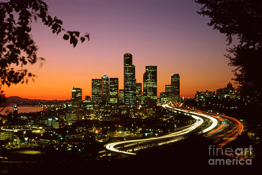 Seattle Photograph - City of Seattle skyline #1 by King Wu