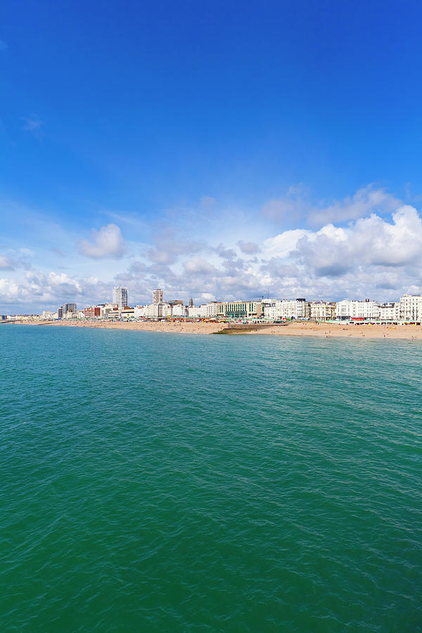 Cityscape Of Brighton, Sussex, England #1 Photograph by Werner Dieterich
