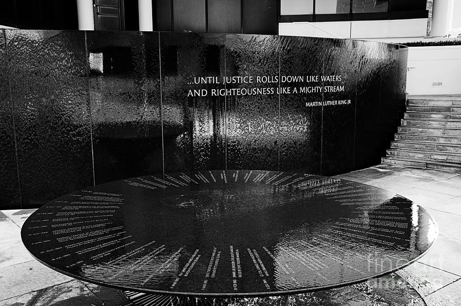 Civil Rights Memorial #1 Photograph by Danny Hooks