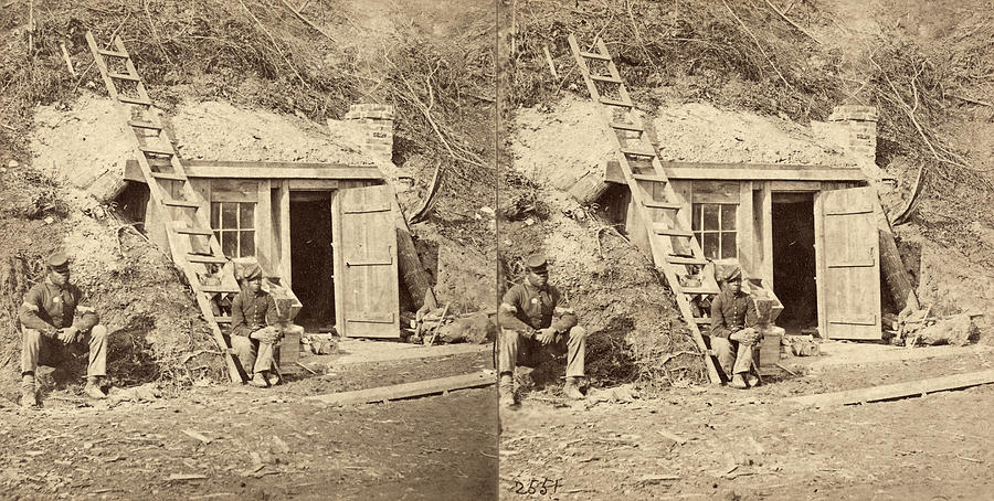 Civil War Bomb Shelter #1 Photograph by Granger
