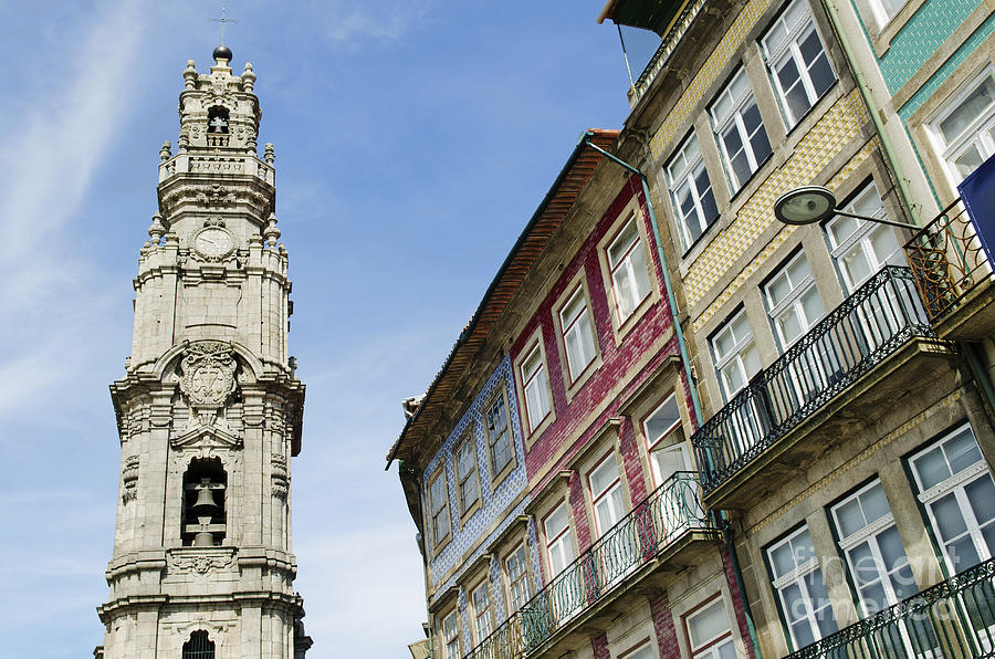 Clerigos Tower In Porto  Portugal Photograph