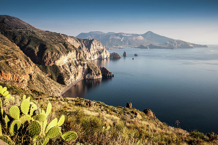 Cliffs Over The Mediterranean Sea #1 Photograph by Buena Vista Images
