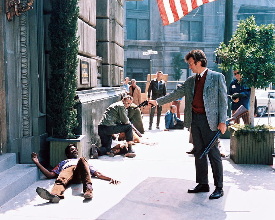 Clint Eastwood in Dirty Harry  #1 Photograph by Silver Screen