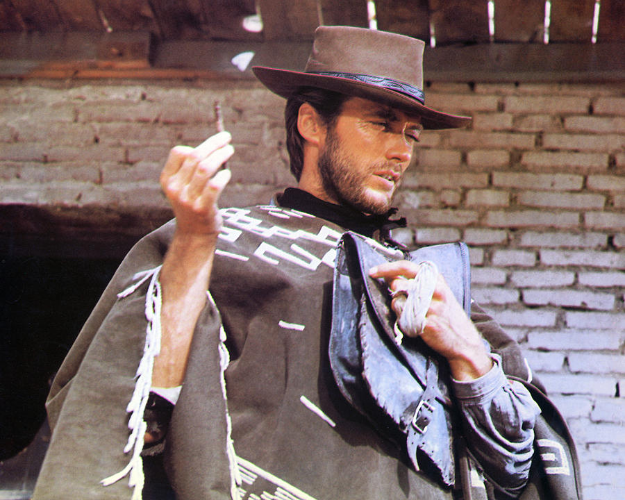 Clint Eastwood Photograph - Clint Eastwood in Per qualche dollaro in pi  #1 by Silver Screen