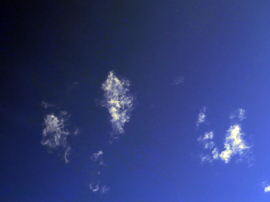 Cloaked Triangle Cloud Craft Photograph Photograph by Sean Gautreaux