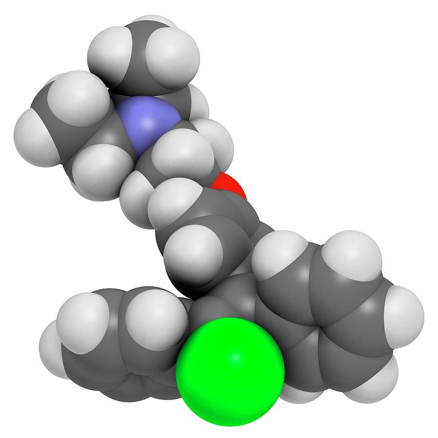 Clomifene Ovulation Inducing Drug #1 Photograph by Molekuul