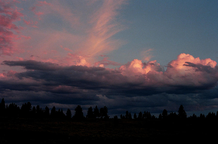 Pink Clouds Photograph - Sunlight On The Cloud Tops by Jim Cotton Pink Clouds Photograph - Sunlight On The Cloud Tops by Jim Cotton