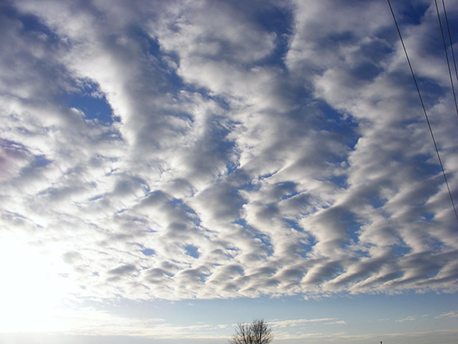 Cloud Photograph - Cloud Deck by Michelle Hoffmann