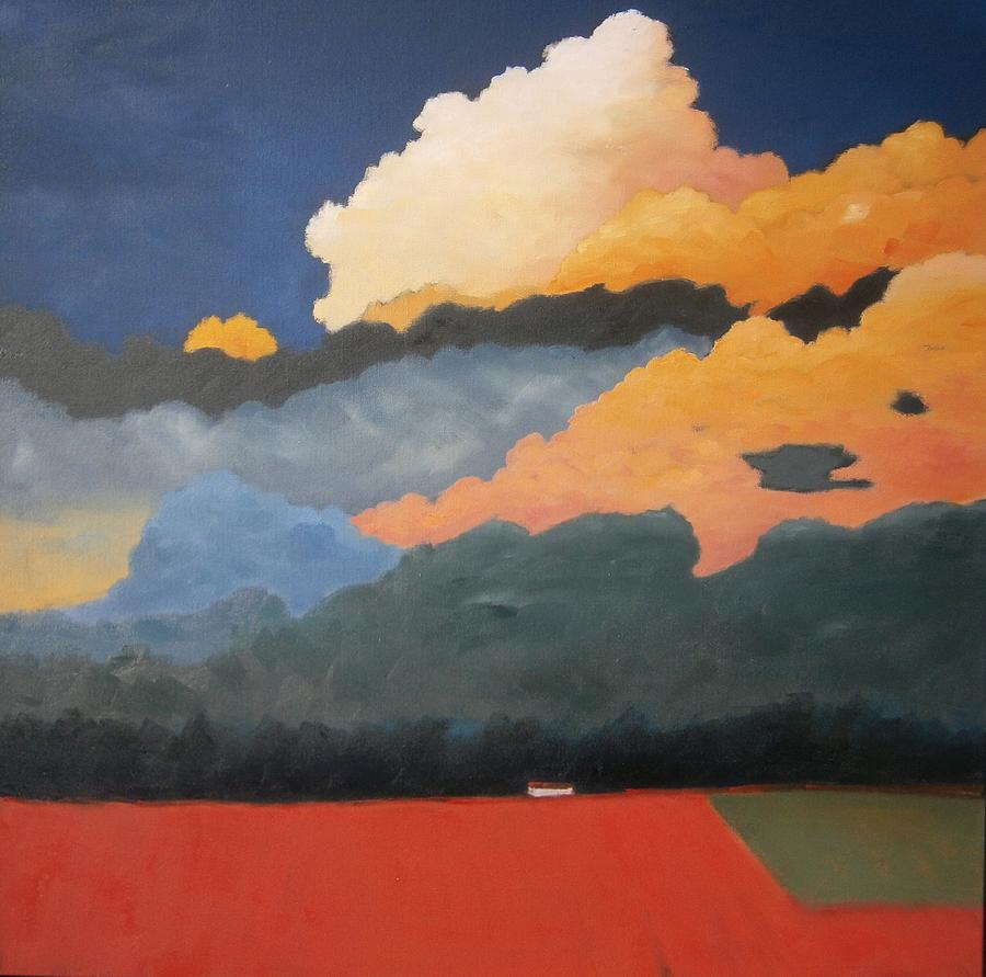 Landscape Painting - Cloud Rising #1 by Gary Coleman