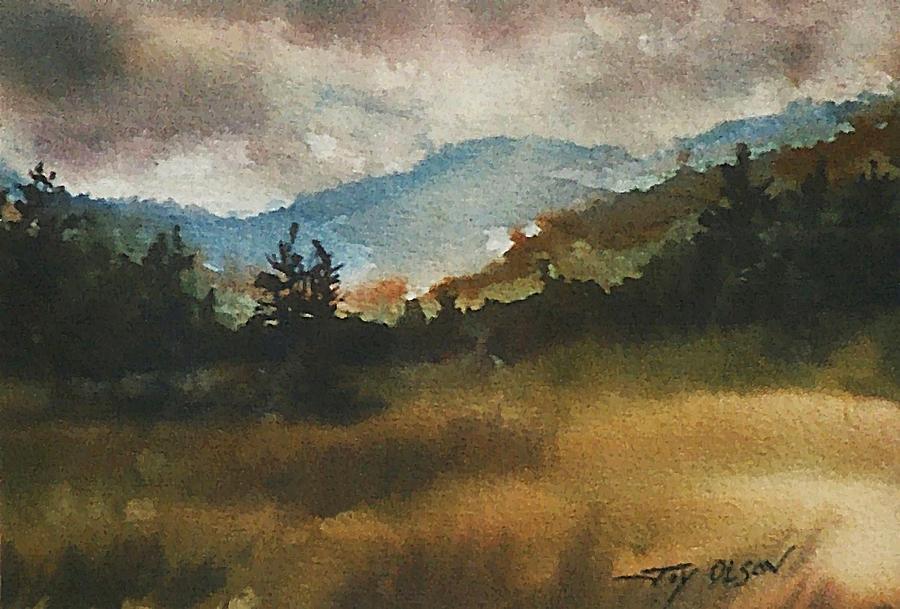 Clouds and Sunlight Painting by Joy Nichols
