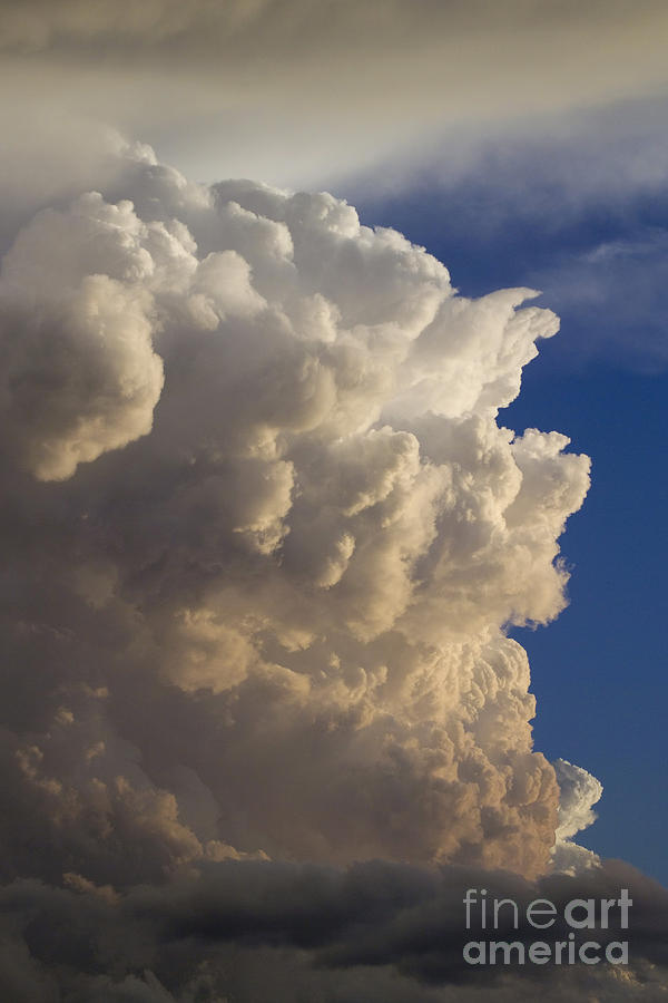 Nature Photograph - Clouds #1 by John Shaw