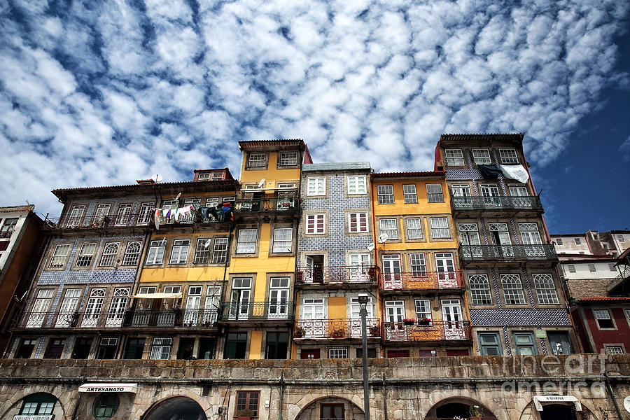 Clouds Over Porto #2 Photograph by John Rizzuto