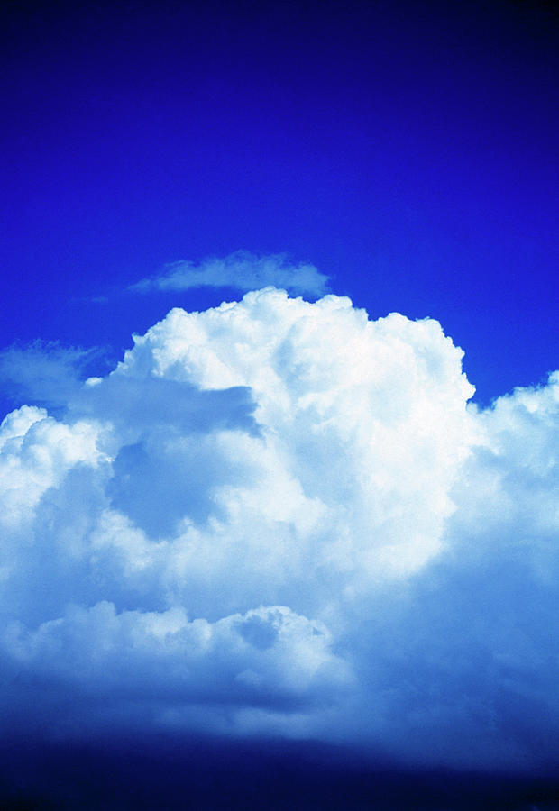 Cloud Photograph - Clouds #1 by R.a. Longuehaye/science Photo Library