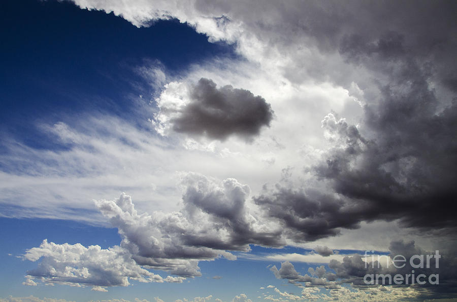 Cloudscape 1 #2 Photograph by Bob Christopher