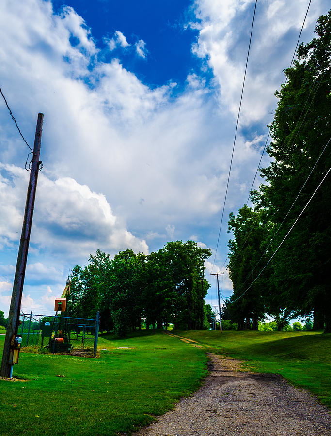 Nature Photograph - Cloudy Trail by Ryan Routt Nature Photograph - Cloudy Trail by Ryan Routt