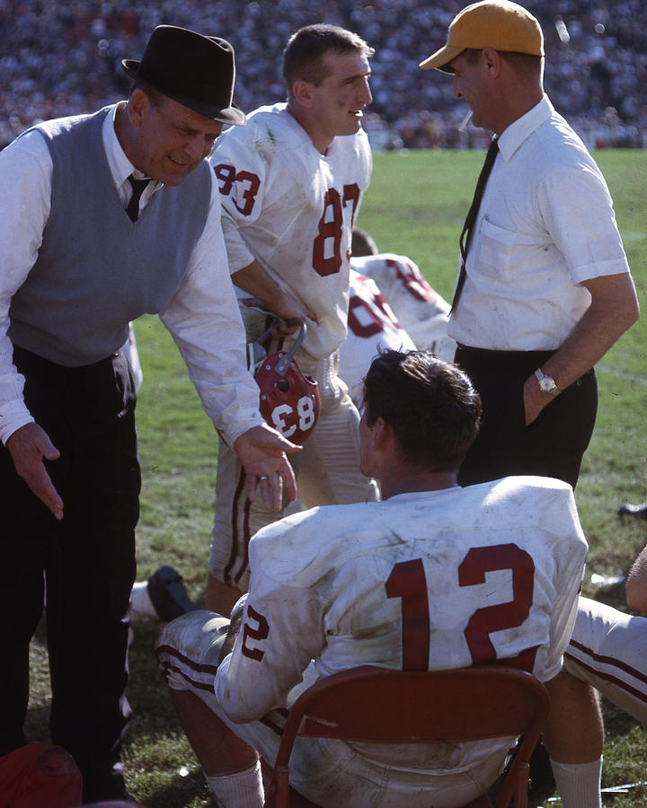 Coach Bear Bryant #1 Photograph by Retro Images Archive
