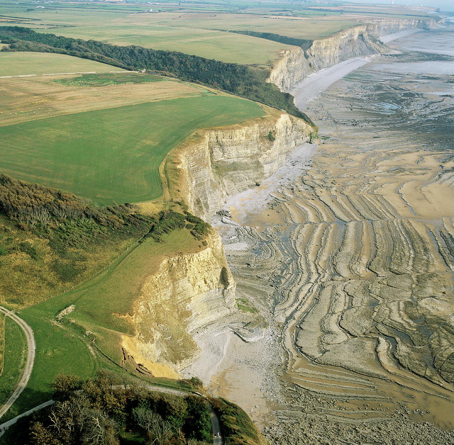 Coastal Erosion #1 Photograph By Skyscan/science Photo Library - Pixels