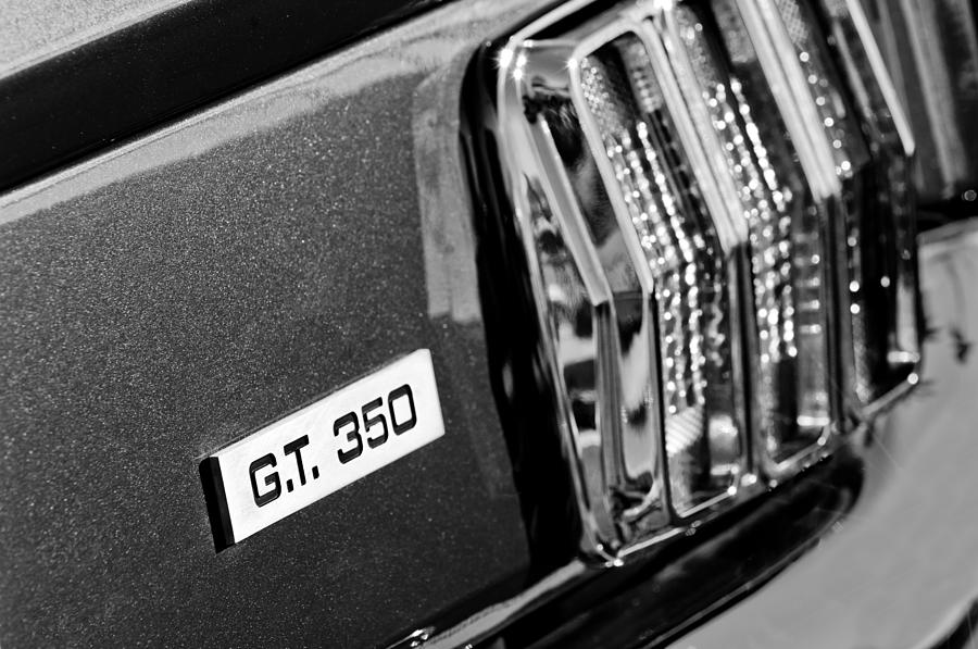 Cobra GT 350 Taillight Emblem #1 Photograph by Jill Reger