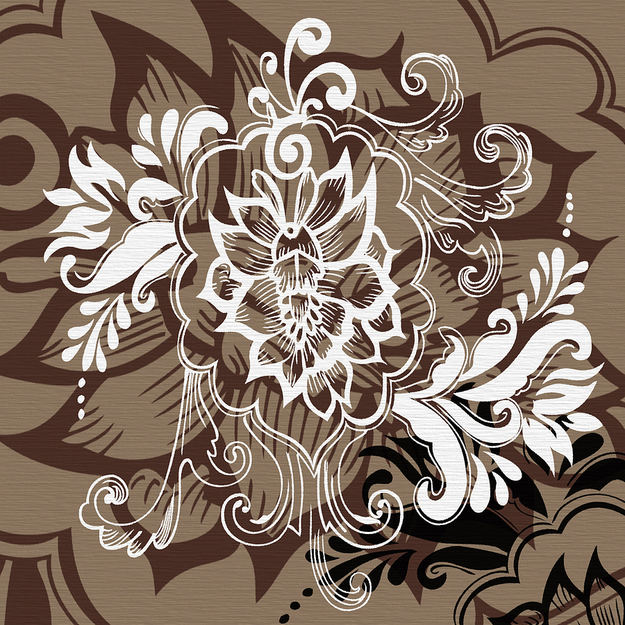 Flower Digital Art - Coffee Flowers 10 #1 by Angelina Tamez