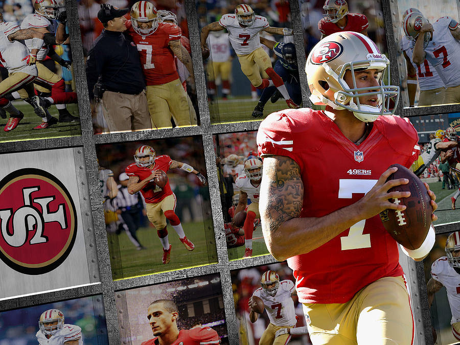 Colin Kaepernick 49ers Photograph by Joe Hamilton - Pixels