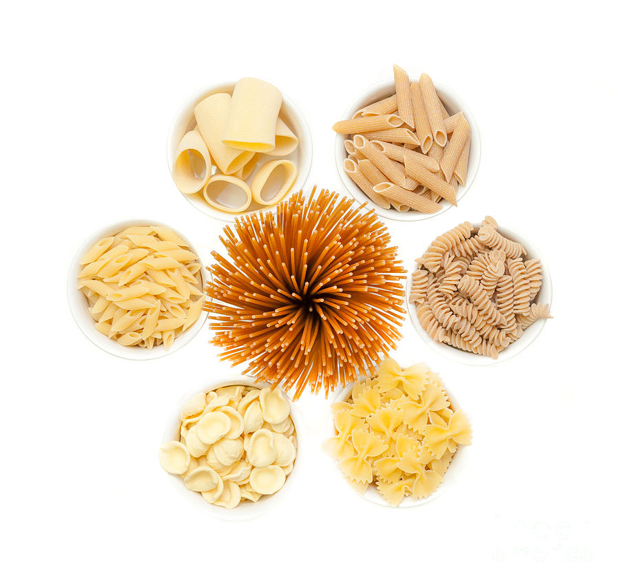 Collection of Italian Pasta  #1 Photograph by Luciano Mortula
