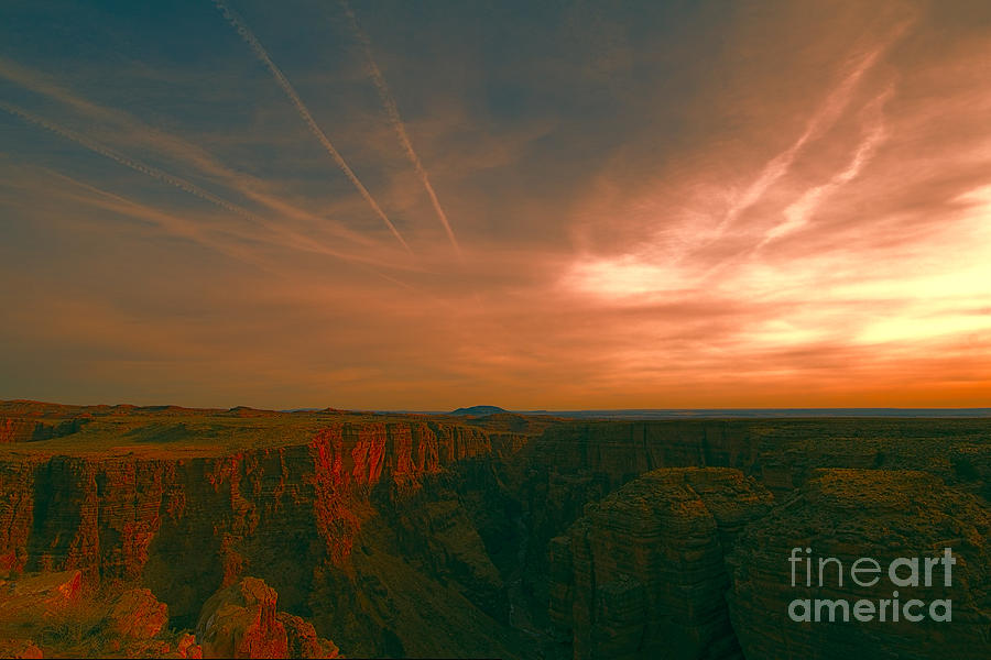 Color of the Grand Canyon South Rim V8 #1 Photograph by Douglas Barnard