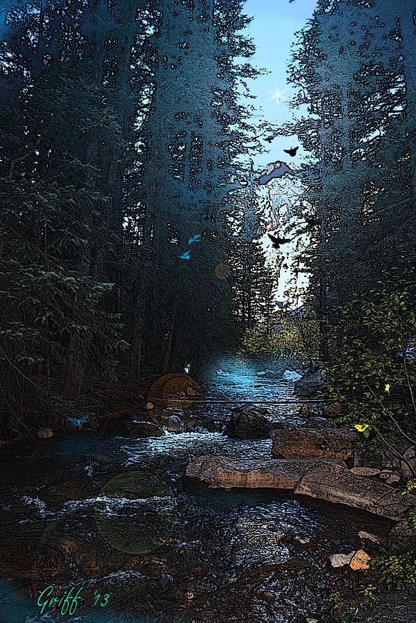 Colorado Fairyland Digital Art by J Griff Griffin