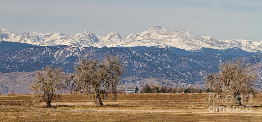 Colorado Front Range Continental Divide Panorama Photograph