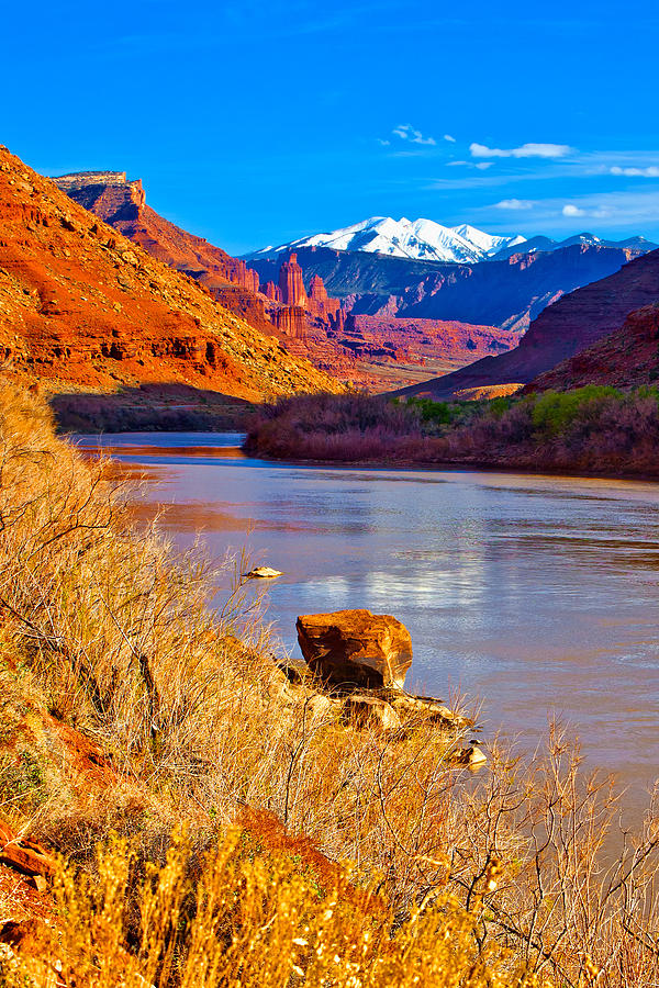 Colorado River Reflections #1 Photograph by Rick Wicker