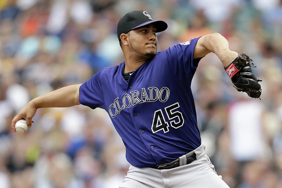 Colorado Rockies V Milwaukee Brewers 1 Photograph by Mike Mcginnis Colorado Rockies V Milwaukee Brewers 1 Photograph by Mike Mcginnis