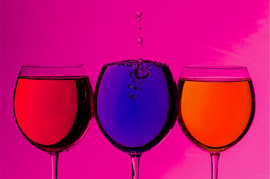 Colorful Drinks #1 Photograph by Peter Lakomy