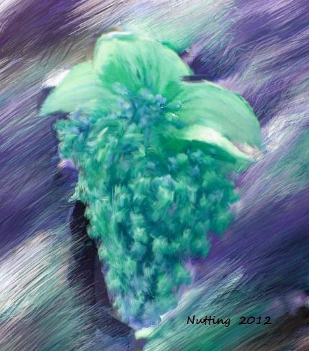 Colorful Grapes #1 Painting by Bruce Nutting