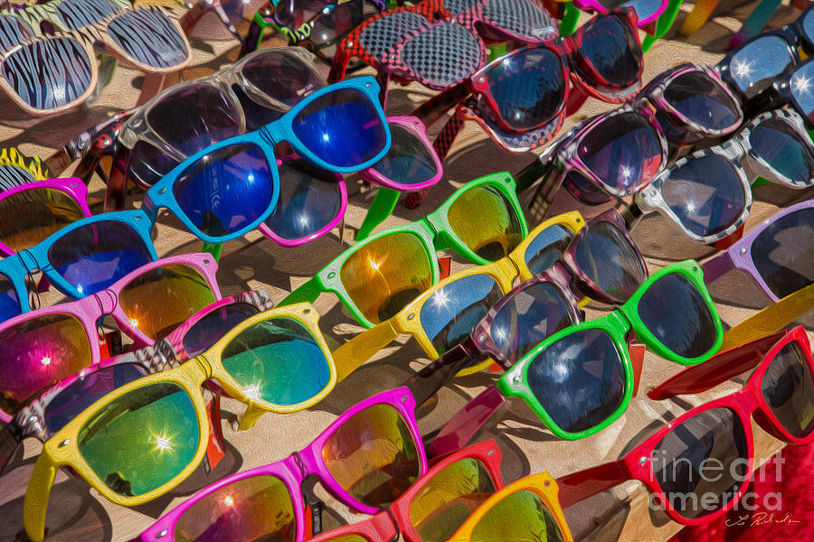 Copyright Owner Photograph - Colorful Sunglasses #1 by Iris Richardson