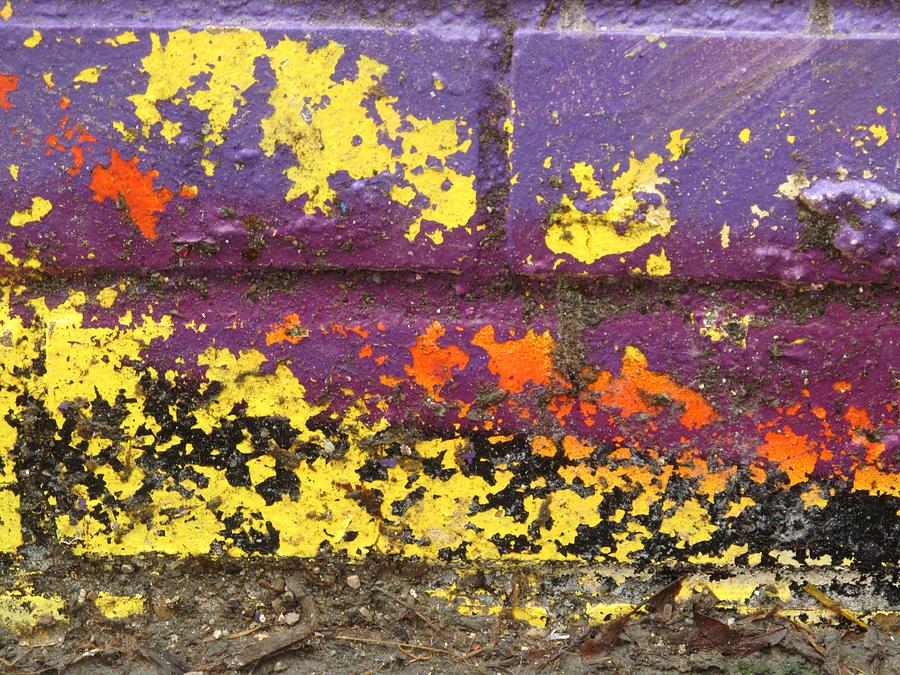 Colorful Wall #1 Photograph by Alfred Ng