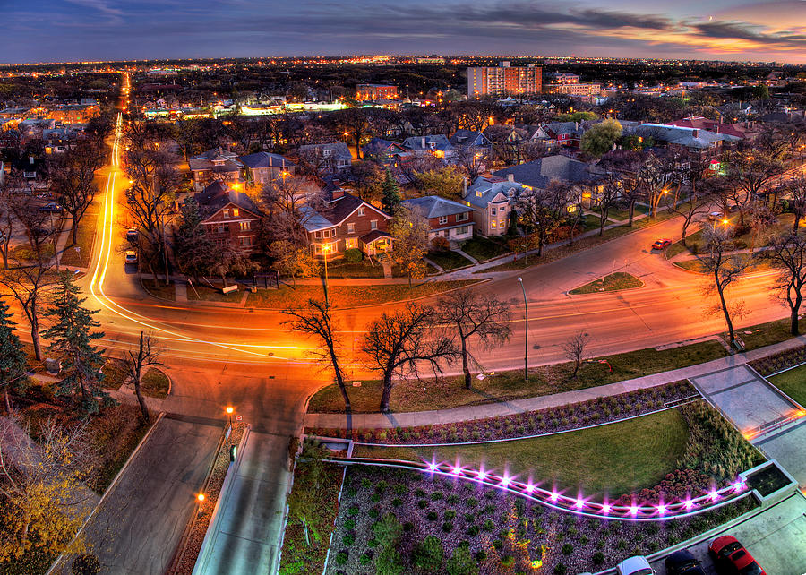 Colors of Winnipeg #1 Photograph by Bryan Scott