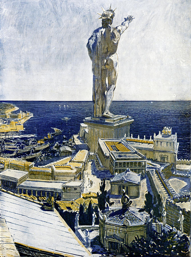 Colossus Of Rhodes #1 Photograph by Cci Archives