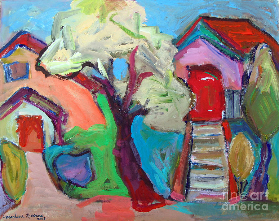 Colouresque 4 #1 Painting by Marlene Robbins