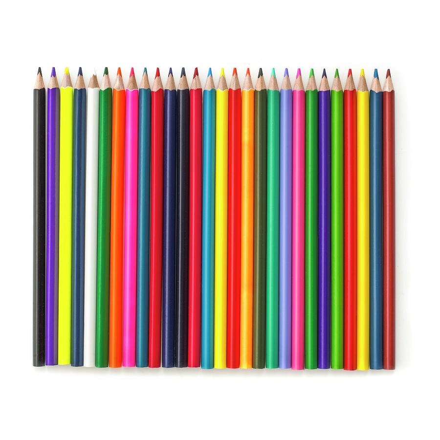 Colouring Pencils #1 Photograph by Science Photo Library