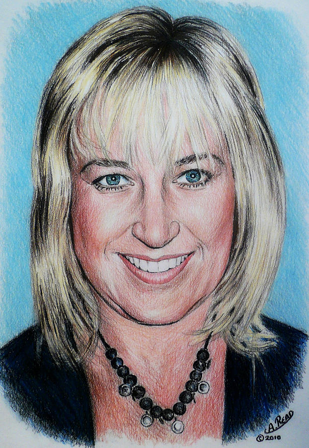 Portrait Drawing - Commission drawings #1 by Andrew Read